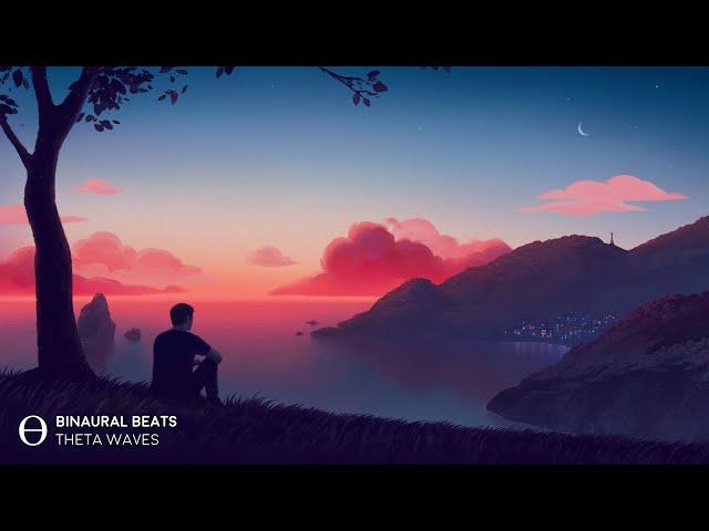 [ Stress - Anxiety ] HEALING RELAXATION Theta Waves l Sleep Meditation Music - Binaural Beats