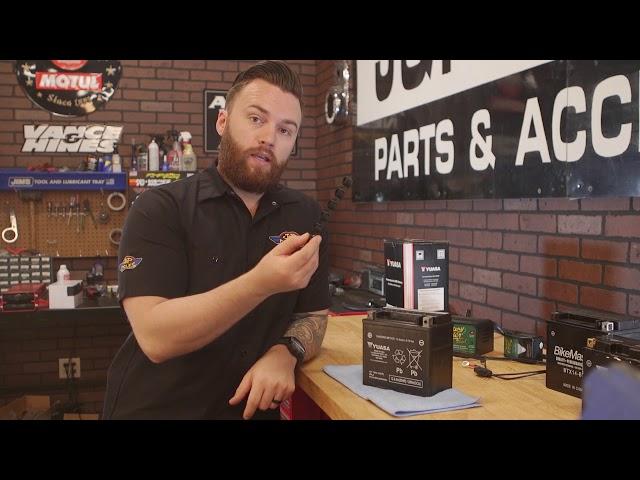 J&P Cycles Pro Tips: How To Fill and Prep a New Motorcycle Battery