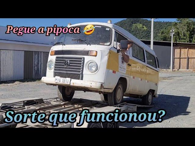 Buscamos a kombi do leilão em Nova Trento. Muita História