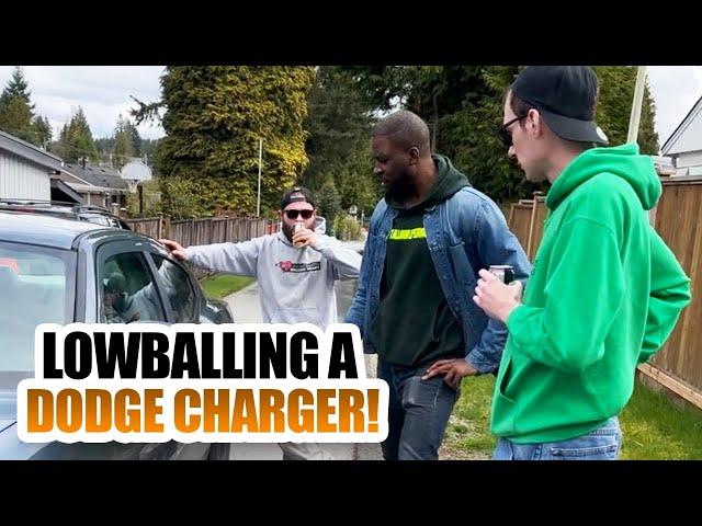 LOWBALLING A DODGE CHARGER!