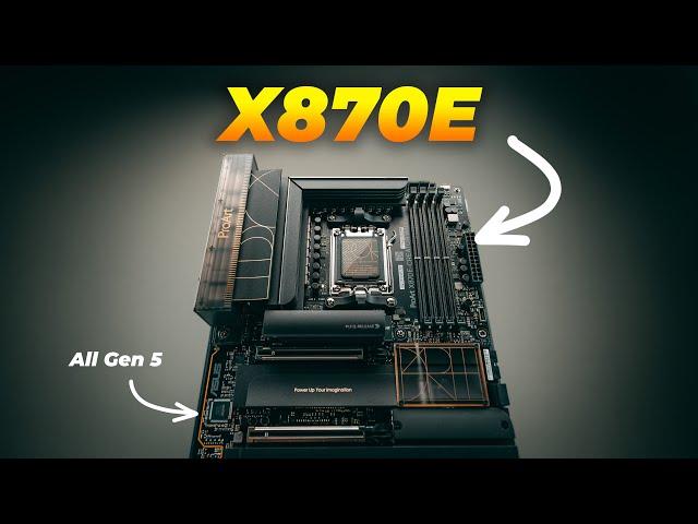 The BEST Motherboard for AMD Ryzen. Period. - Here's Why! [Asus ProArt X870e Creator WiFi]