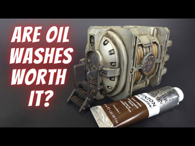 How to make and use oil washes | Pros & Cons