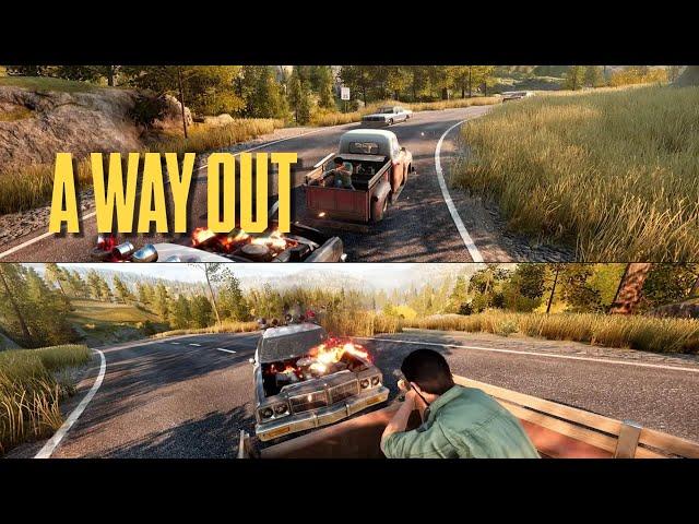 A Way Out - Act 2: Fugitives - The Getaway and River Run - PS4/XBOX/PC