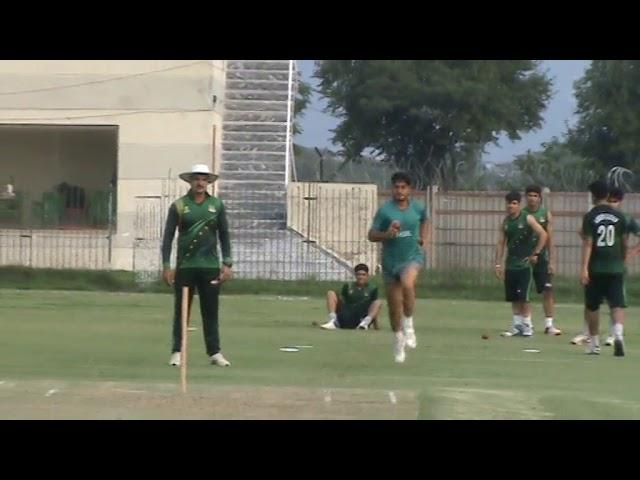 pakistan upcoming fastest bowler Bilal shah net prictase one of the real fast bowler action