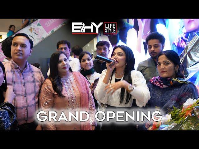 Iqra Kanwal Meet & Greet at Fortress mall Lahore Opening Ceremony EHY Lifestyle -May 2024