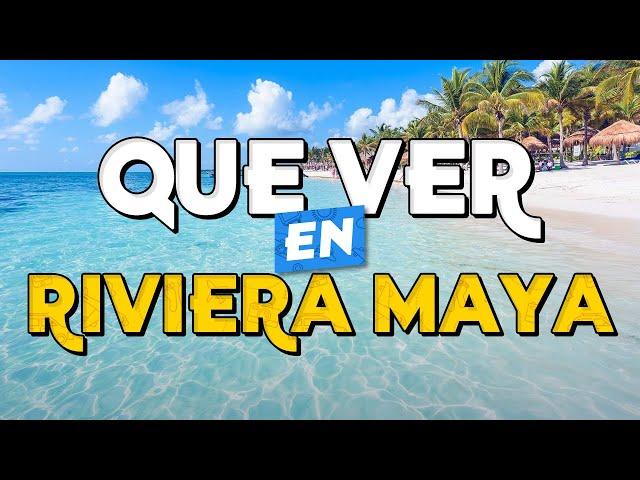 ️ TOP 10 Que Ver en Riviera Maya ️ Guía Turística Que Hacer en Riviera Maya