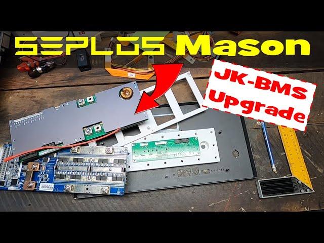 Installing the JK-BMS in a Seplos MASON DIY Box? Well, it's not that easy... but here is how!