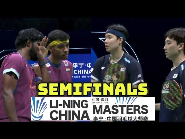 (MD~Semifinals) | Rankireddy/Shetty (IND)  VS Jin/Seo (KOR) | Badminton China Masters 2024