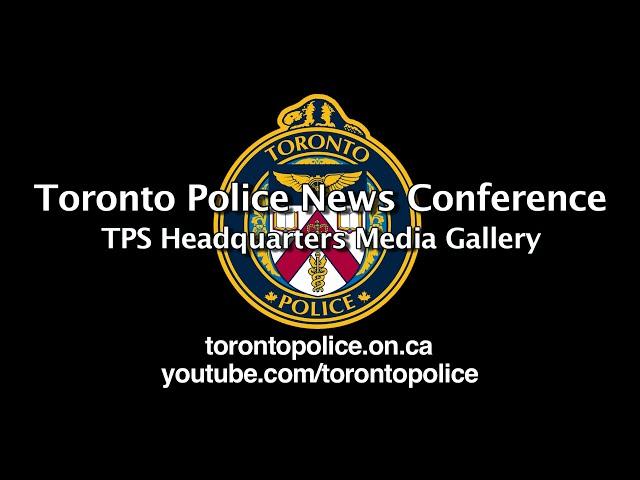 @TorontoPolice News Conference | Crime Stoppers | Friday,  March 7th, 2025.