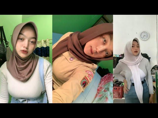 SMA Jilbab Gunung Gede || Kesayangan Guru Olahraga Jilboobs Pemersatu Bangsa || Tiktok Hijab Tobrut