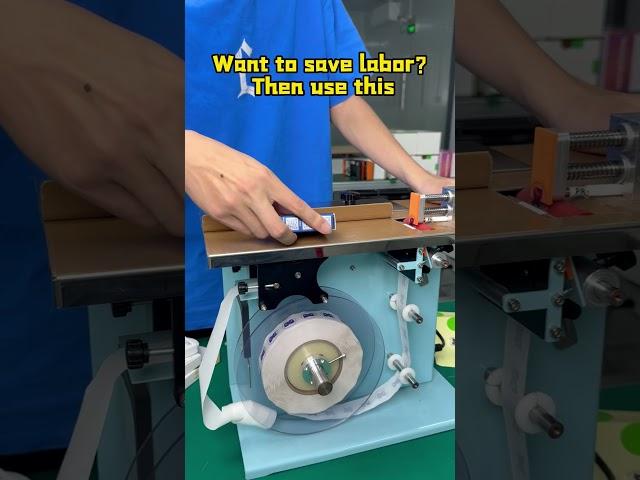 Want to save labor Then use this #machine #factoryproducts #factory #box #labeling