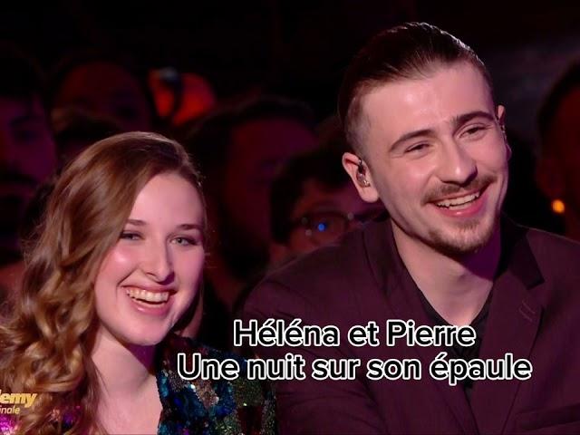 Héléna et Pierre - Une nuit sur son épaule ( Star academy 2023 )