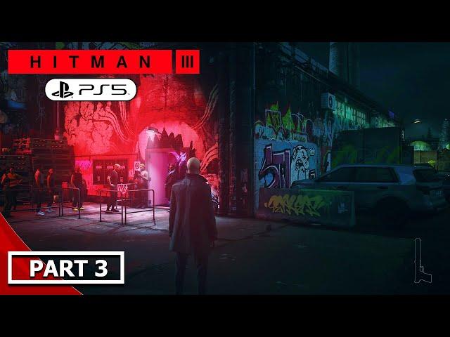 HITMAN 3 PS5 Gameplay Mission 3 - Apex Predator (Berlin) w/ All Mission Stories