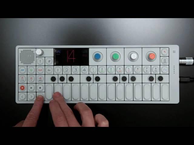 OP-1 Multitrack Beat session