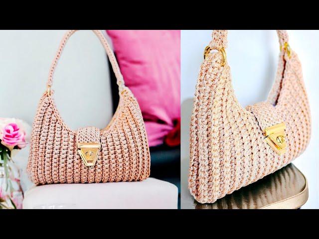 Crochet Baguette Bag Tutorial