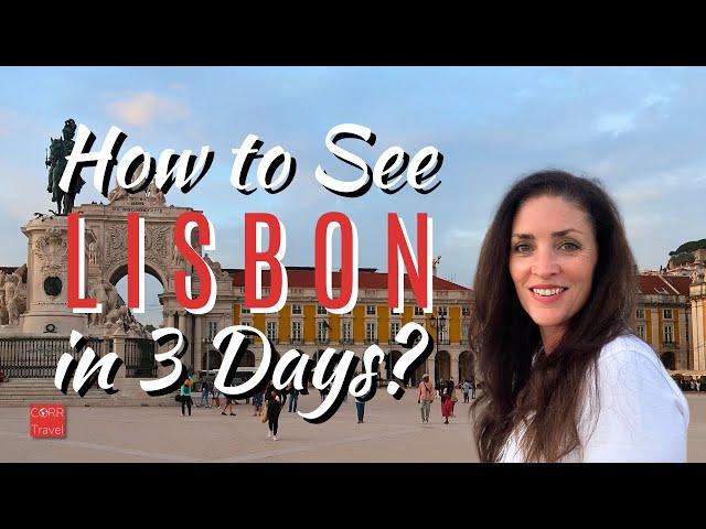 How to Spend 3 Days in Lisbon Solo?  Watch My Solo Trip to Lisbon Portugal