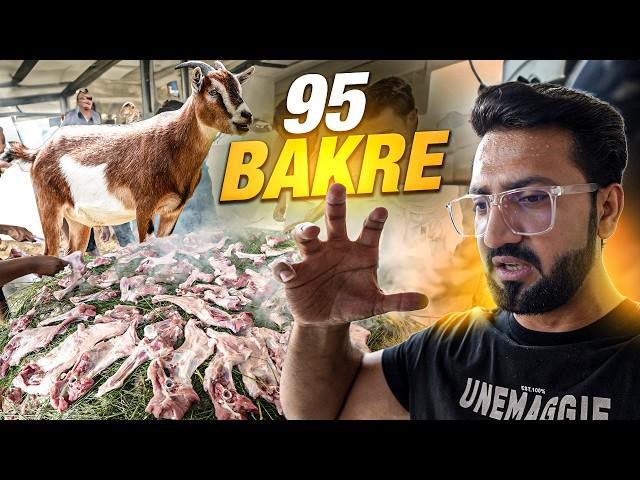 Arab Village Food Making of 95 Goats | Old Arab Village Style Cooking | Abdul Malik Fareed