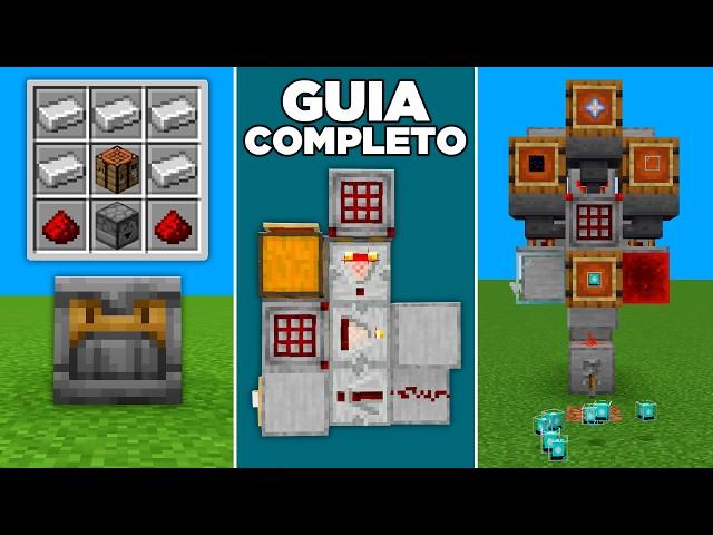 ️ COMO FAZER um CRAFTER AUTOMÁTICO no MINECRAFT 1.21 (GUIA COMPLETO)