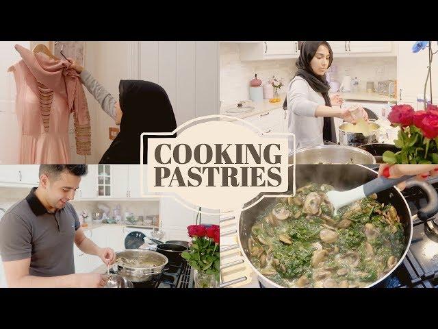 WE'RE COOKING A MASSIVE BATCH OF CHICKEN PASTRIES | Amena's Family Vlog 51