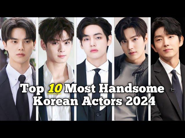 Top 10 Most Handsome Korean Actors in 2024 | Only Top10