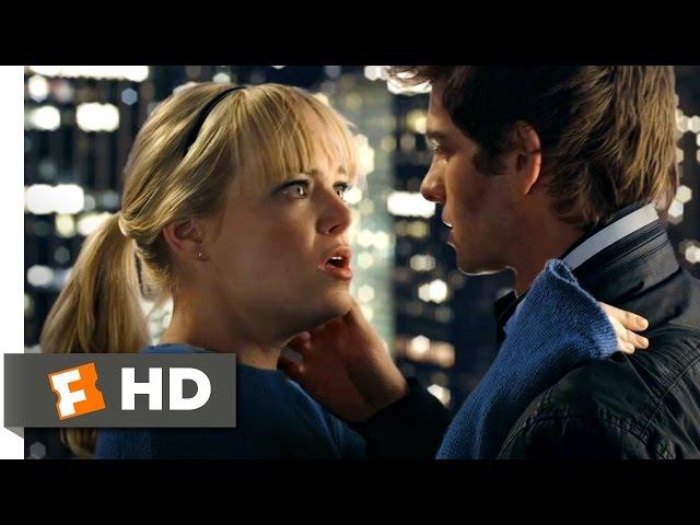 The Amazing Spider-Man - Web-Sling Kiss Scene (4/10) | Movieclips