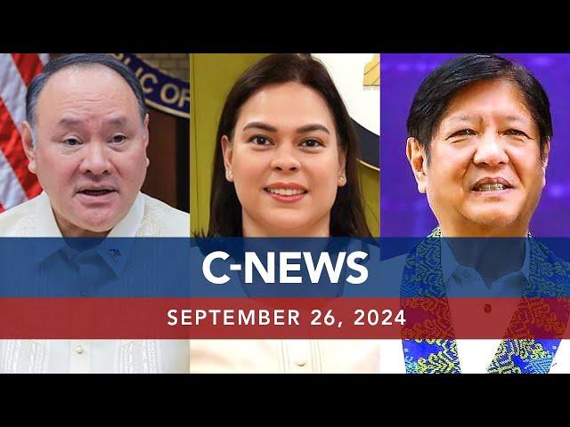 UNTV: C-NEWS | September 26, 2024