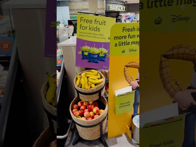 AMAZING  Well done Woolies  #woolworths #supermarket #grocerystore #eathealthy #disney