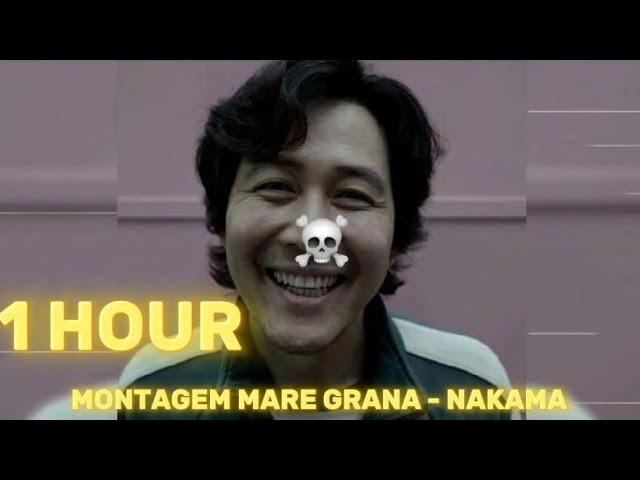 1 HOUR MONTAGEM MARE GRANA - NAKAMA - (Ultra Slowed & Reverb) - (Tiktok Version)
