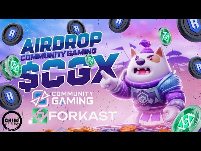 REAL OR FAKE? Community Gaming Claim Airdrop Listing Date $CGX Token!Forkast.gg 