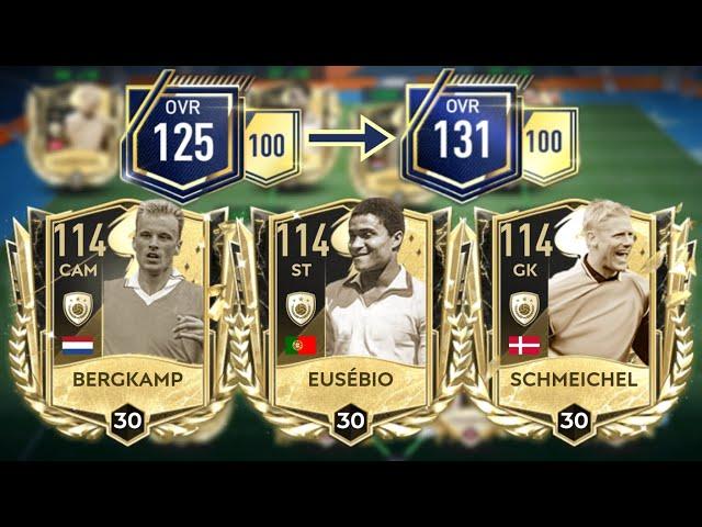 MASSIVE F2P TEAM UPGRADE 125 TO 131 OVR !!! | MAX LEVEL SQUAD AFTER TOTT | FIFA MOBILE 22