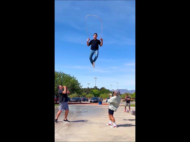 Insane Jumprope Stunt 