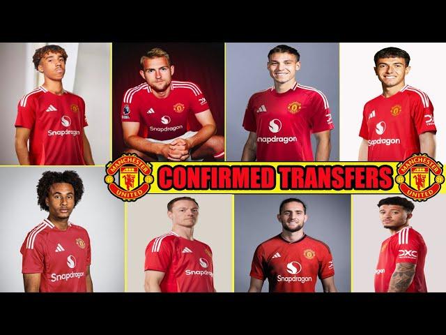 MANCHESTER UNITED CONFIRMED TRANSFERS SUMMER 2024  Leny Yoro,De Ligt,Zirkzee,Rabiot,Zubimendi...