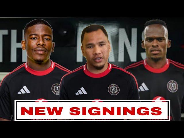 BREAKING NEWS!!! Orlando Pirates to Compete Signing of Three Talented Players in a Row ?