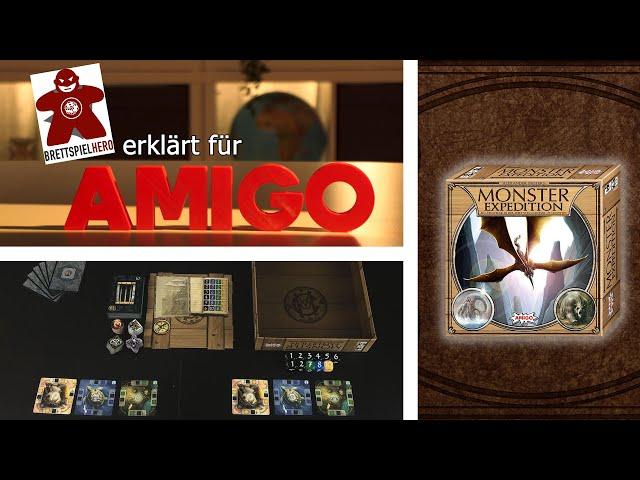 Brettspielhero erklärt für AMIGO ,Monster Expedition‘ | AMIGO