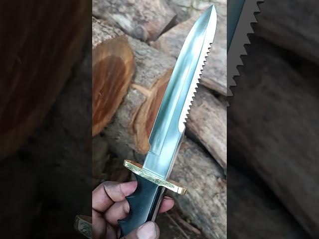 Fighter Bowie Knife #shorts #brasstrack #knives