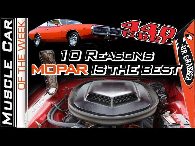 10 Top Traits of Mighty Mopar Muscle - Muscle Car Of The Week Episode 322