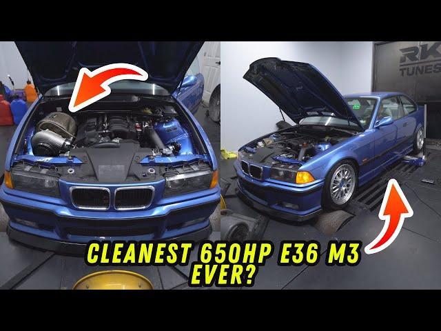 600+WHP out of a stock E36 M3 engine.