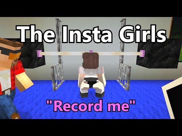 Types of People at The Gym Portrayed by Minecraft