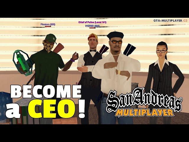 HOW TO REGISTER AS A CEO IN GTA SAMP! - Offices and Business | STARTING AN ORGANIZATION