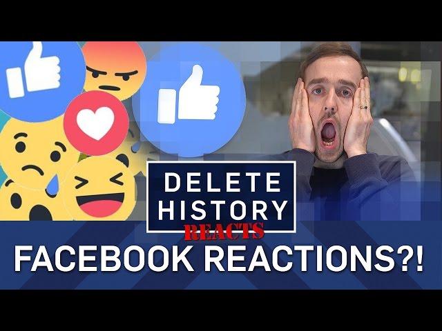 What Facebook Reactions REALLY Mean - Delete History Reacts - BBC Brit