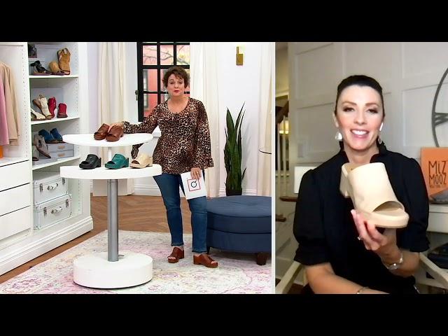 Miz Mooz Leather Heeled Sandals Gwen on QVC