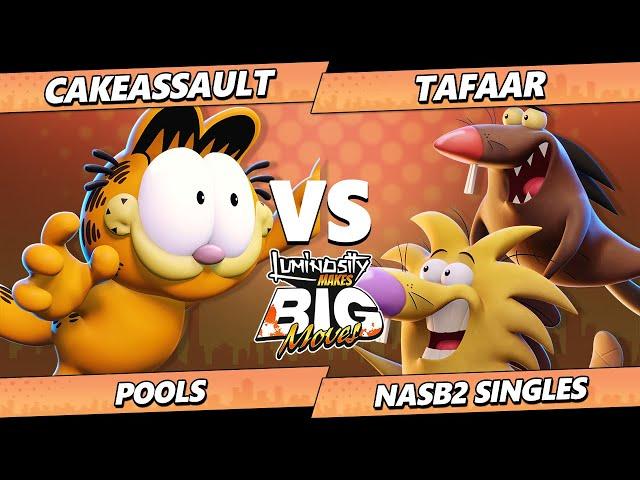 LMBM 2024 - CakeAssault (Garfield) Vs. tafaar (Angry Beavers) Nickelodeon All-Star Brawl 2 - NASB2