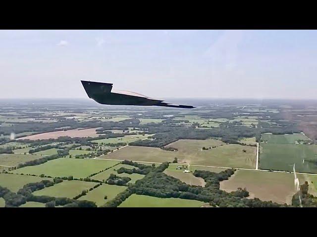 Pilot Chases B-2 Bomber Mid-Flight