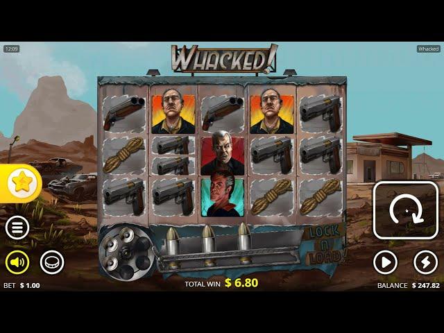  WHACKED! Slot by Nolimit City: Lock 'n' Load  xWays® Symbols 🃏 Whacked Spins: xWays® - xNudge® 