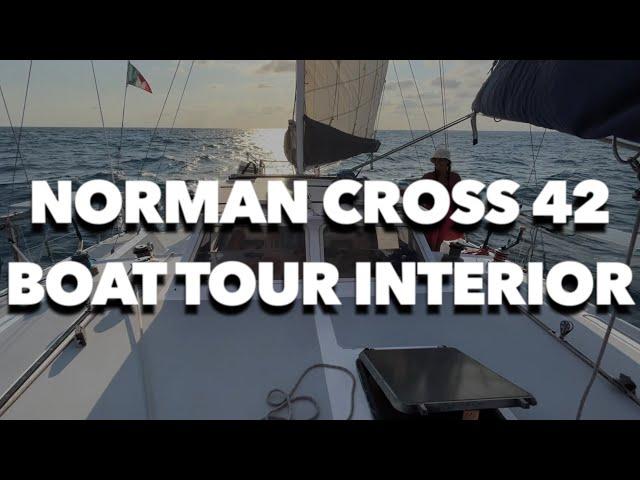 Trimaran Boat Tour (interior) - Live Aboard Norman Cross 42