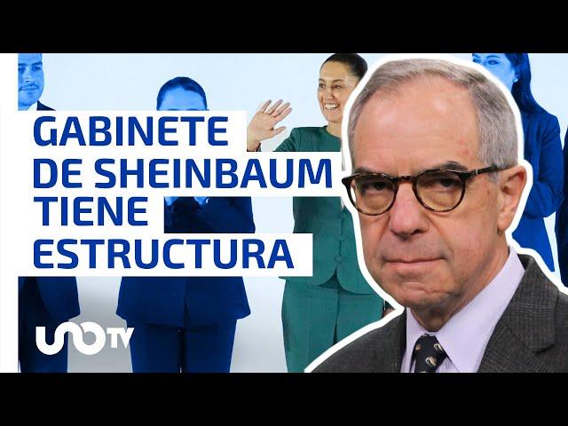 Gabinete de Claudia Sheinbaum tiene una estructura lógica