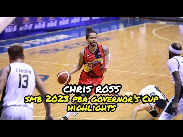 Chris Ross SMB 2023 PBA Governor's Cup Highlights