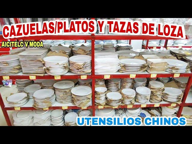 PEÑA Y PEÑA CAZUELAS/PLATOS Y TAZAS DE LOZA FINA/VASOS DE VIDRIO/CANTINFLORAS CDMX 