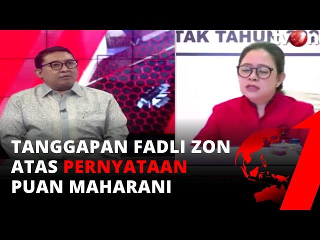 Puan Menyoal Pancasilaisme Sumbar, Fadli Zon: Seolah-olah Warga Sumbar Belum Mengakui Pancasila