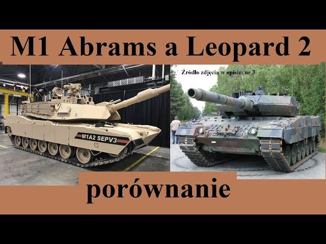 M1 Abrams a Leopard 2 -  porównanie i różnice